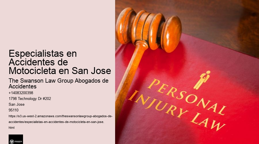 Especialistas en Accidentes de Motocicleta en San Jose