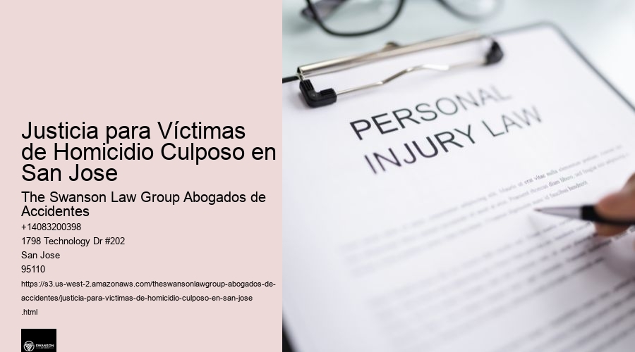 Justicia para Víctimas de Homicidio Culposo en San Jose