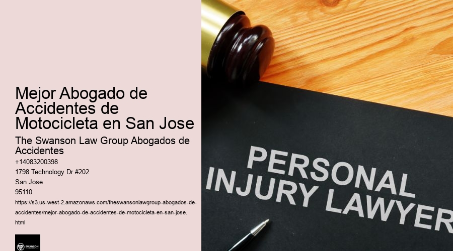 Mejor Abogado de Accidentes de Motocicleta en San Jose