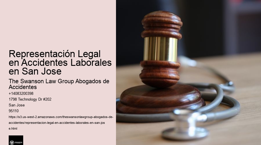 Representación Legal en Accidentes Laborales en San Jose