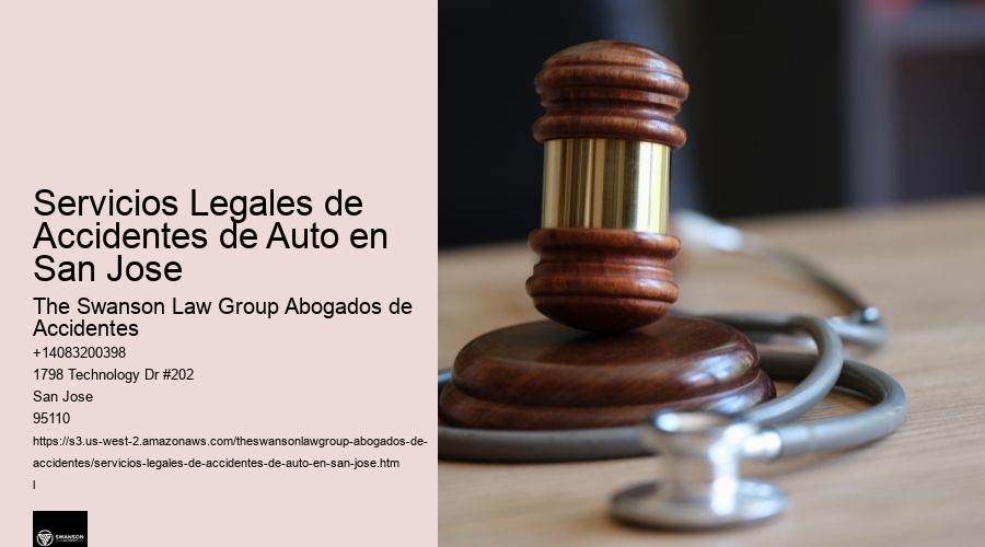Servicios Legales de Accidentes de Auto en San Jose