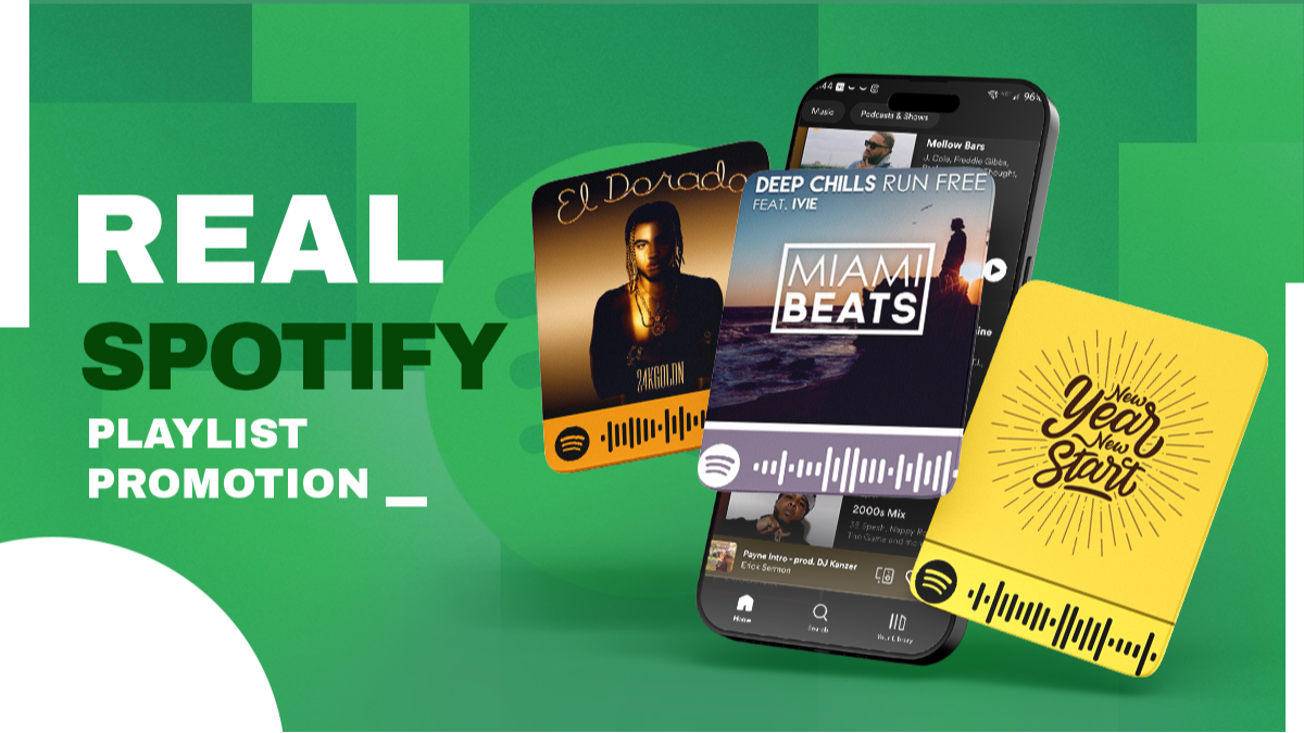 Real Spotify Playlist Promotion