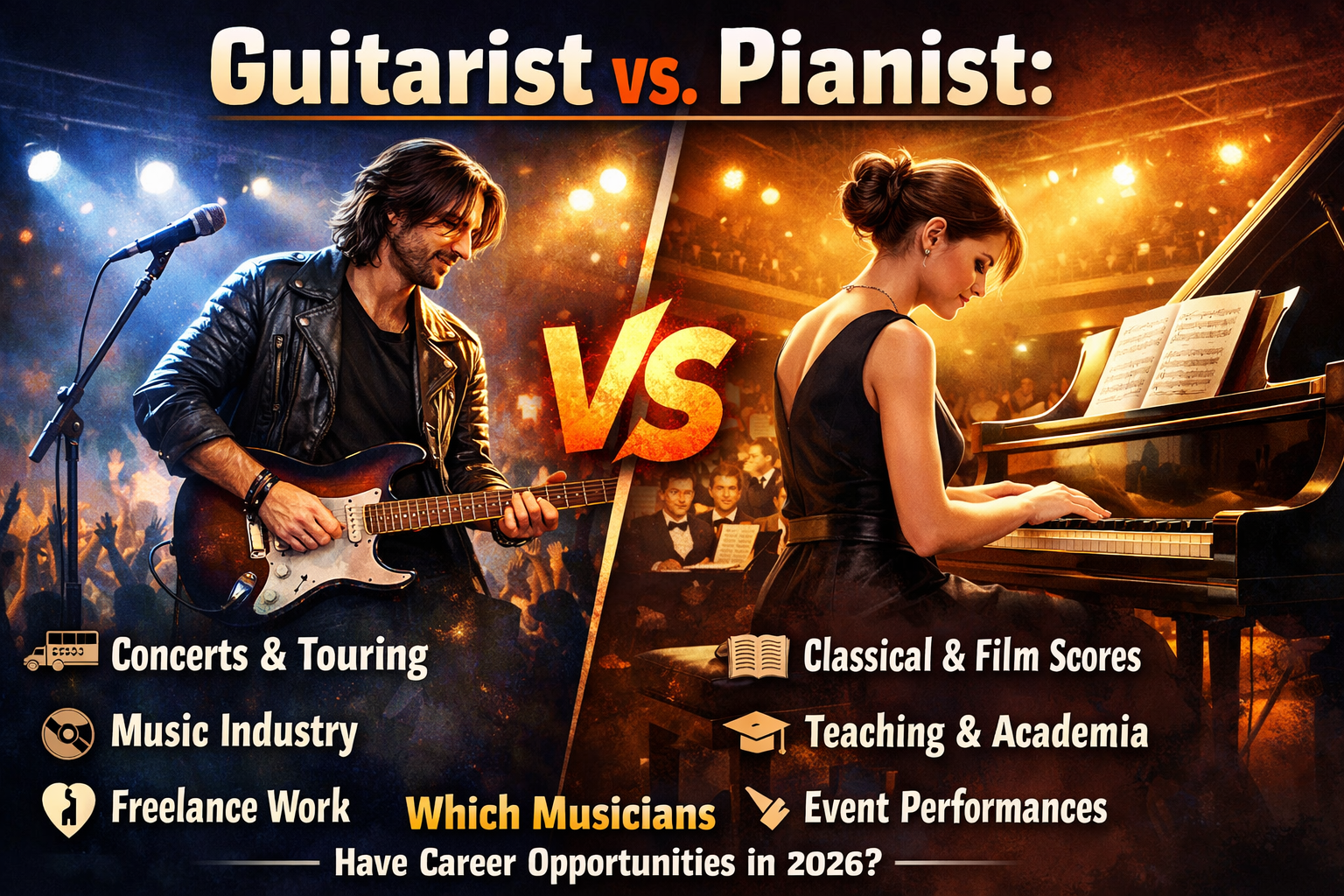 Guitarist vs. Pianist