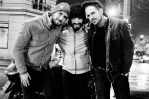Rob (left), Laurent (middle), Joshua (right)
