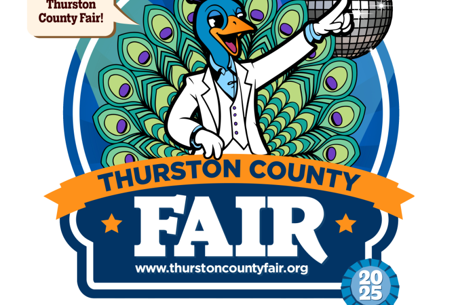 Disco Dave Thurston County Fair Mascot 2025