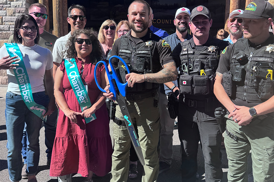 second image of sheriff's office ribbon cutting ceremony July 7 2026