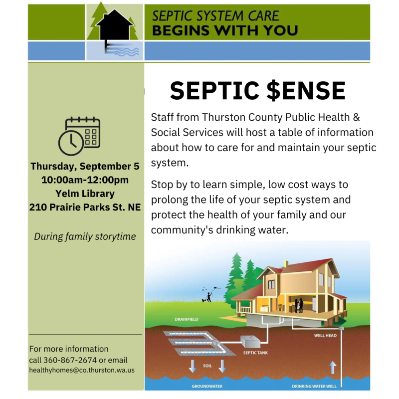 Septic Sense Table Flyer