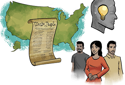 Screenshot of a video about knowing your rights