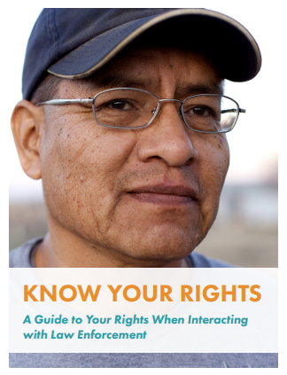 Know Your Rights brochure from Clinicallegal.org