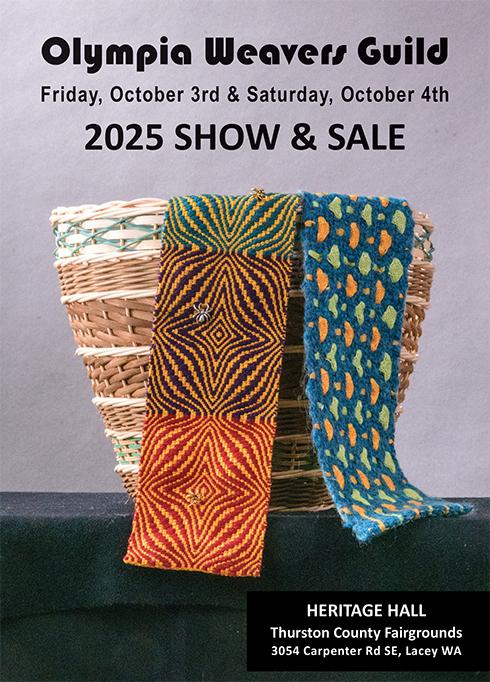 Oly Weavers Guild sale 2025