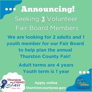 Fair board openings