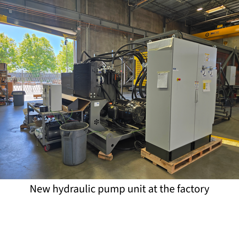 compactor at the factory