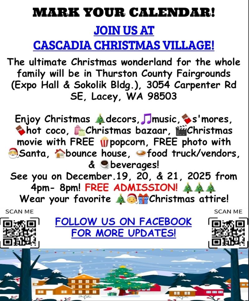 Cascadia Christmas Village