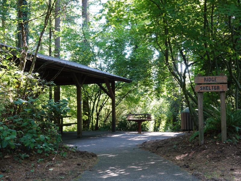 Ridge shelter at Kenneydell Park