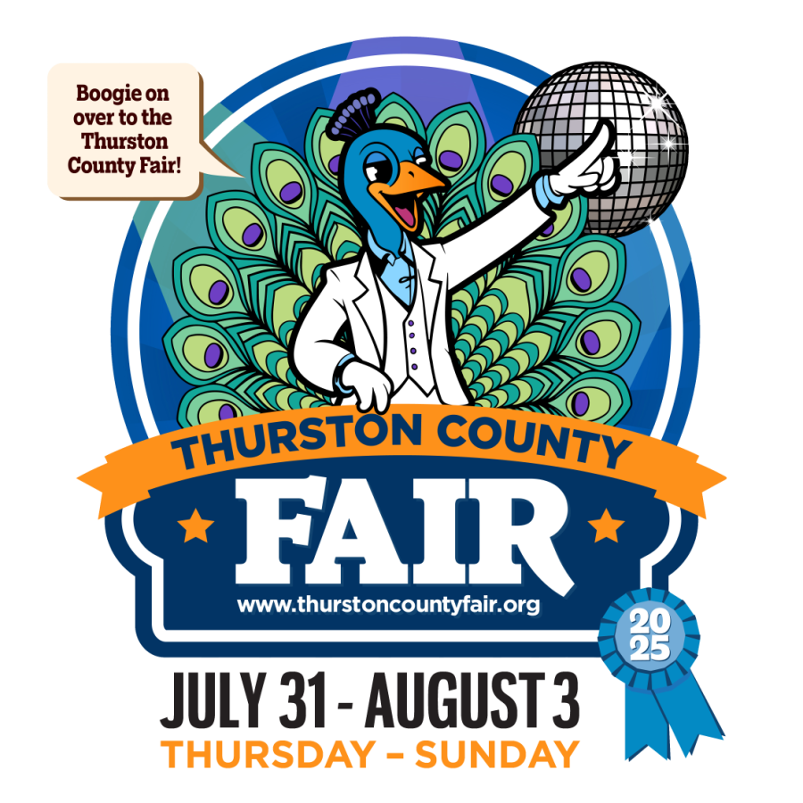 Disco Dave Thurston County Fair Mascot 2025