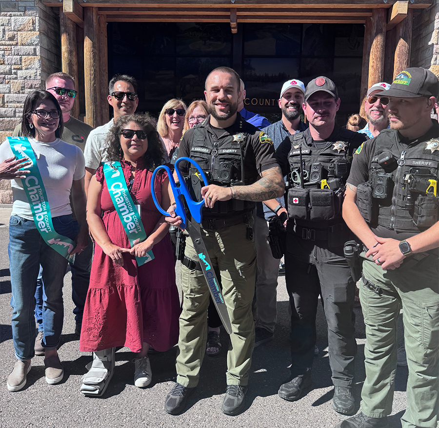 second image of sheriff's office ribbon cutting ceremony July 7 2026