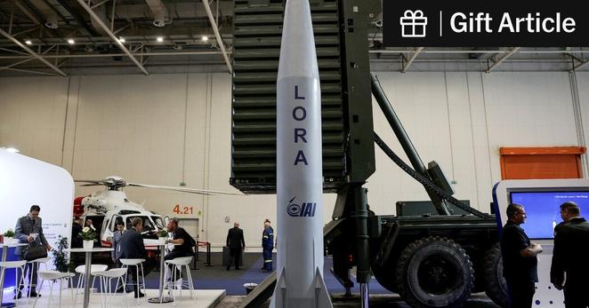 A LORA quasi-ballistic missile by Israel Aerospace Industries was exhibited at the DEFEA Defense Exhibition in Athens in May.