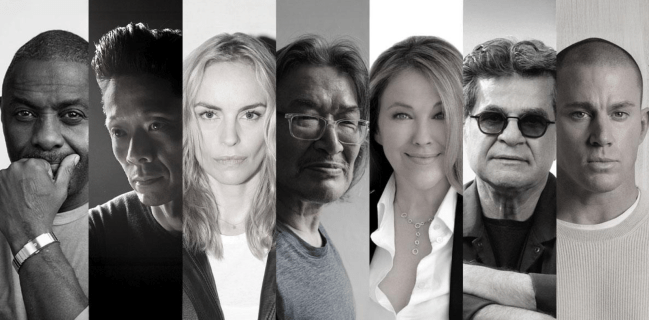 Idris Elba, Kazu Hiro, Nina Hoss, Zacharias Kunuk, Catherine O’Hara, Jafar Panahi and Channing Tatum
