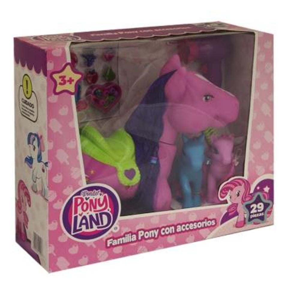 Pony land 30 piezas new arrivals