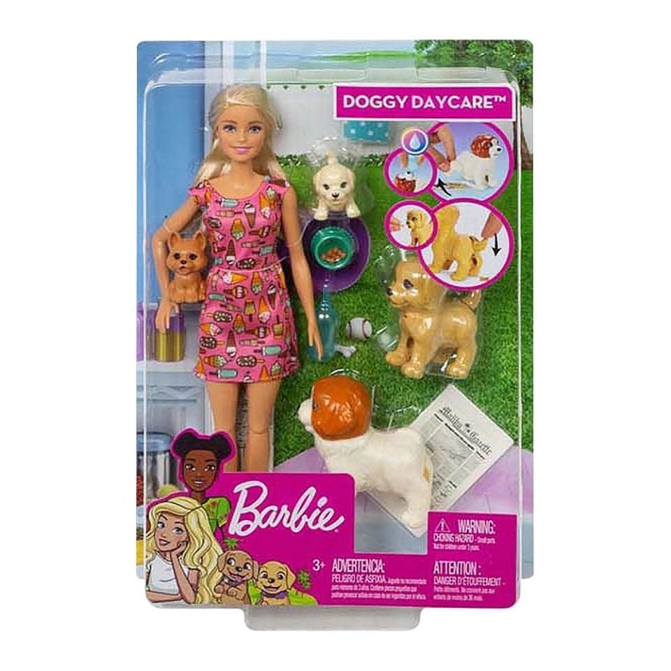 Barbie cuidadora store de perritos