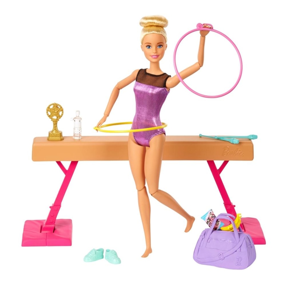 Gimnasta barbie best sale