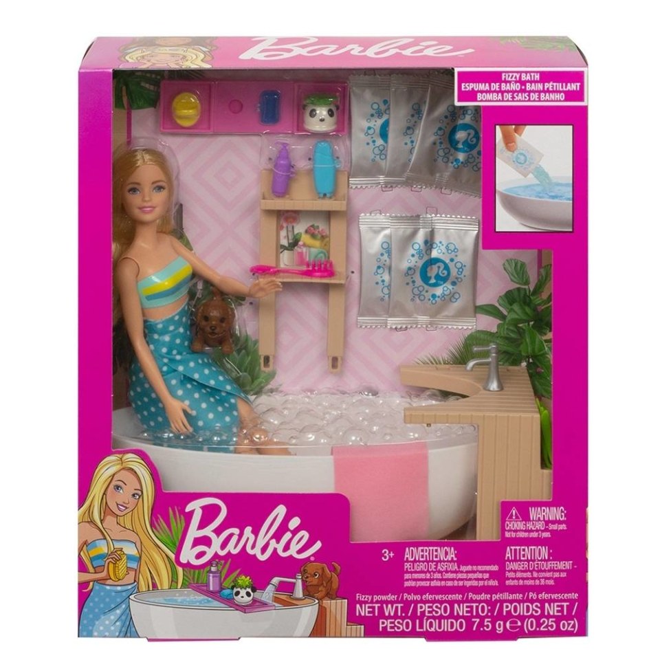 Barbie baño de espuma walmart new arrivals