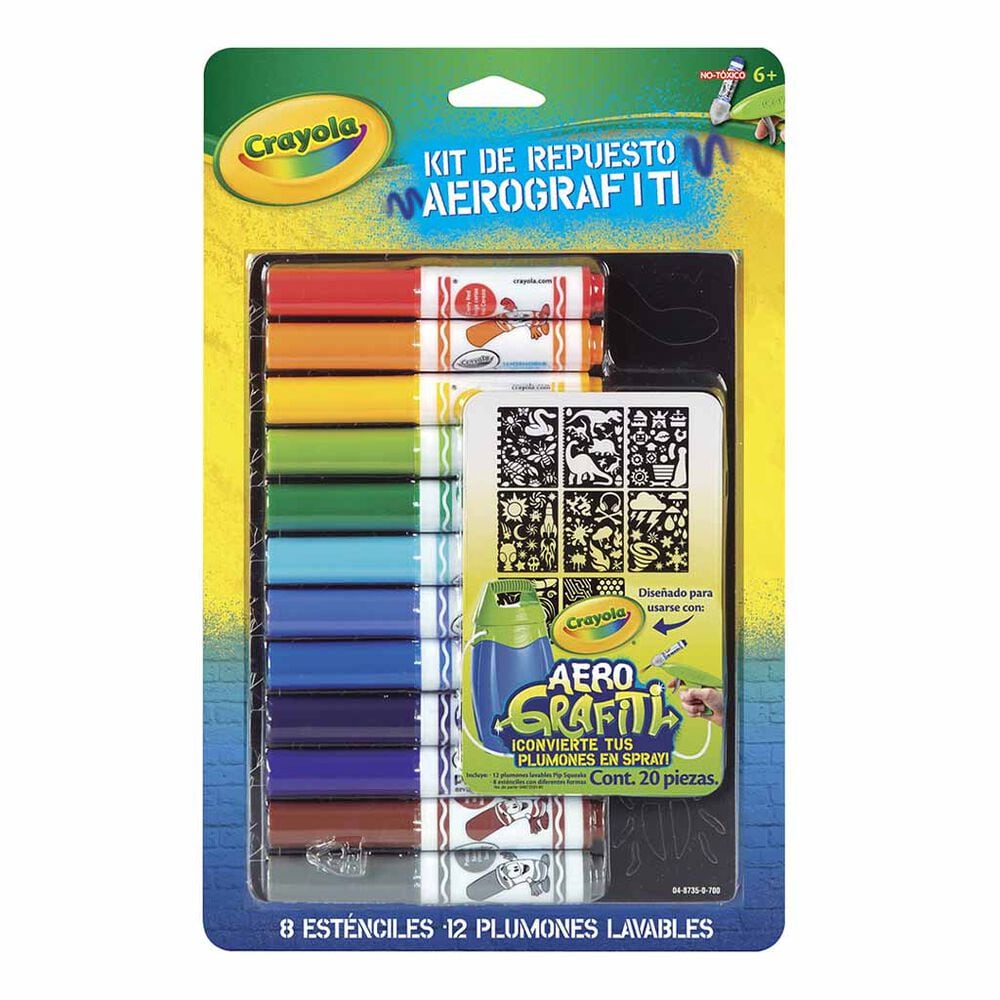 Aerografiti discount crayola chedraui