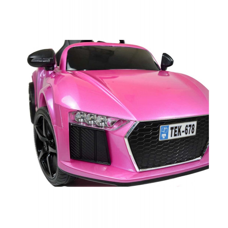 Carro montable audi online rosa