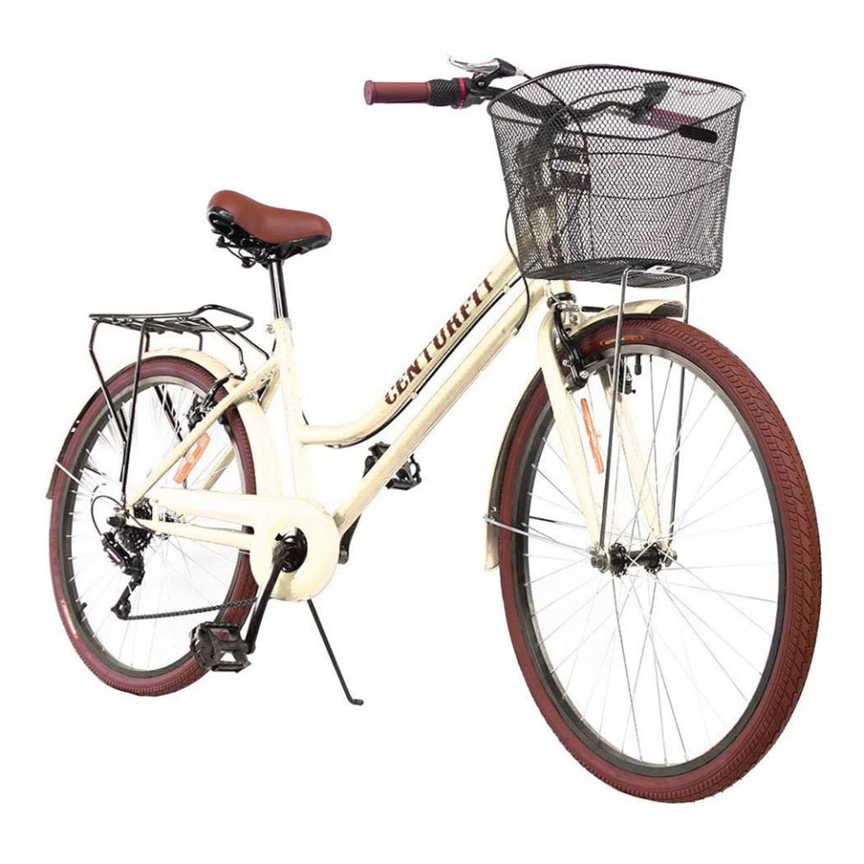 Bicicleta Plegable R 20 CENTURFIT Deportiva Vintage Plegable 7 Velocidades