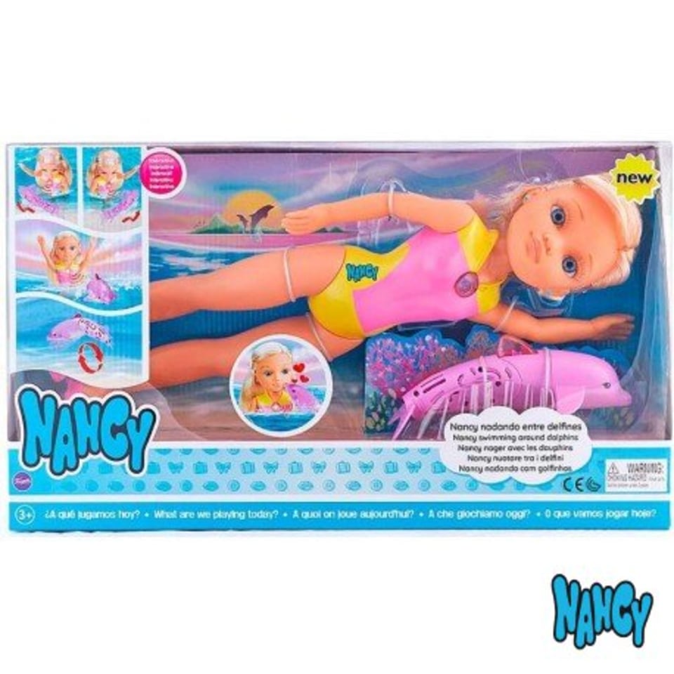 Nancy Muneca Nancy Nadando Entre Delfines