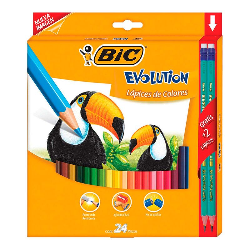 Bolígrafo Bic Cristal Punto Ultrafino Surtido de Colores 10 Piezas