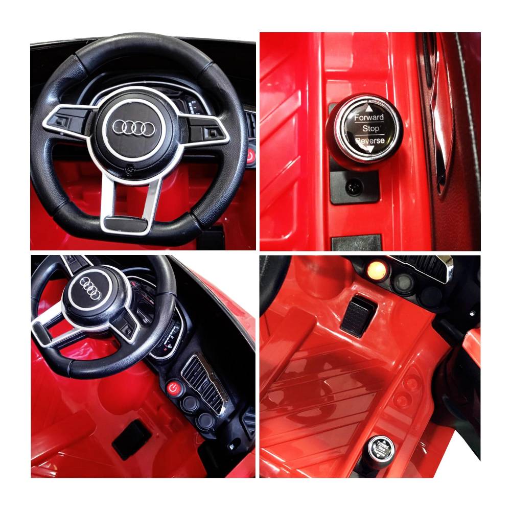 Audi Montable El ctrico Audi R8 Spyder Rojo