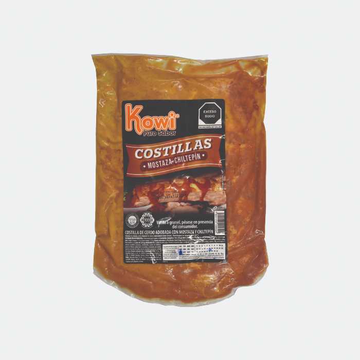 Costillas Mostaza Chiltepín