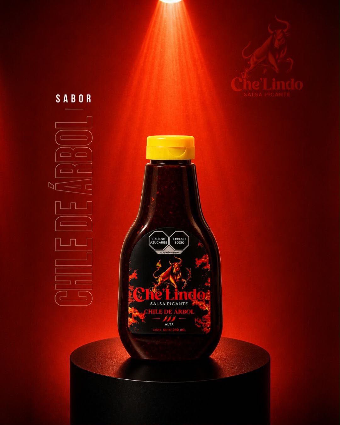 Salsa Che’lindo Chile de Árbol 