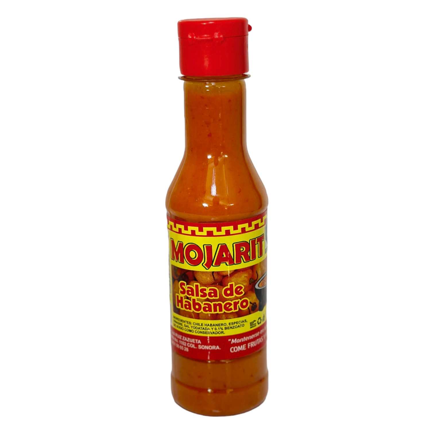 Salsa de Habanero 𝐌𝐨𝐣𝐚𝐫𝐢𝐭 170 mL