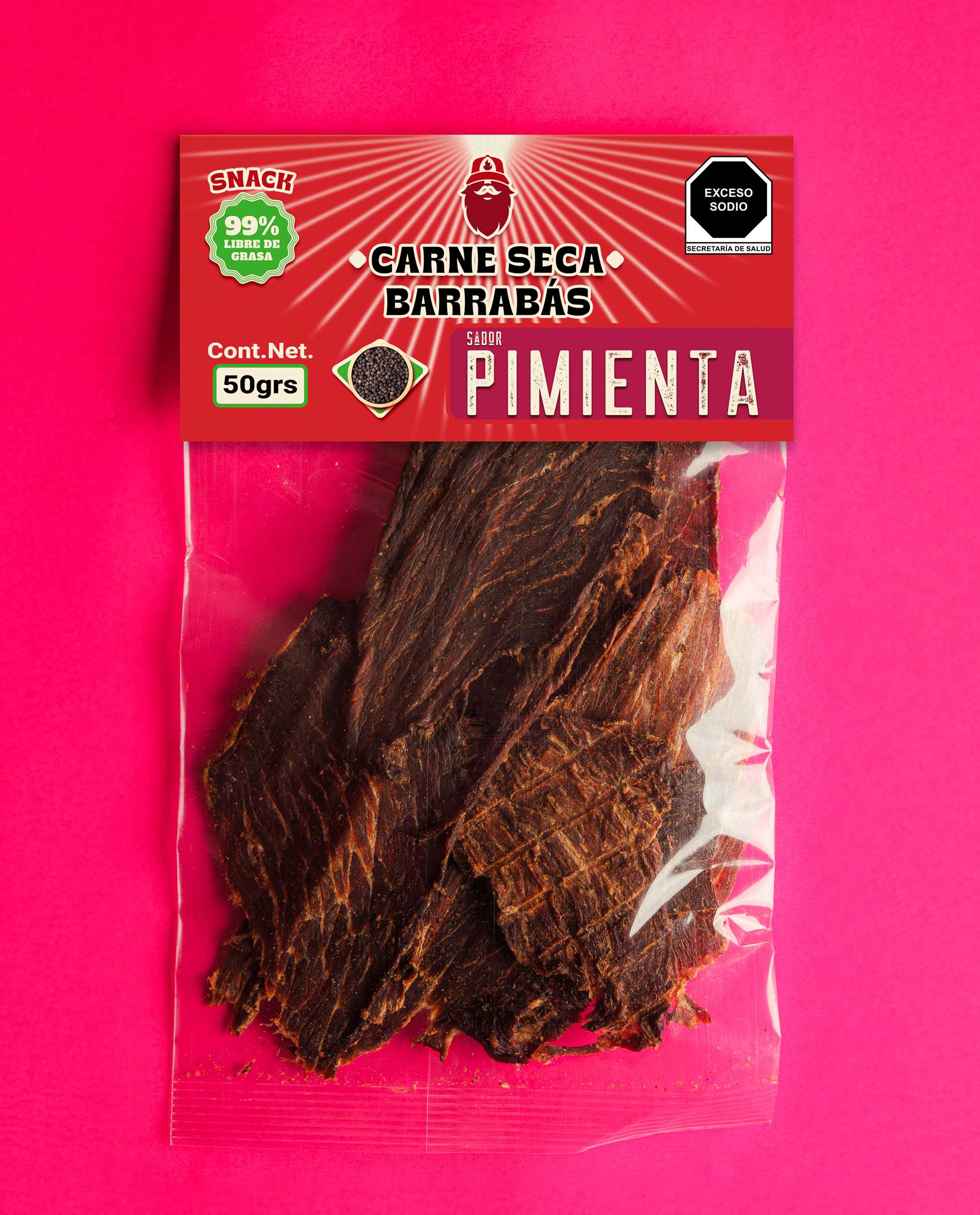 CARNSE SECA PIMIENTA