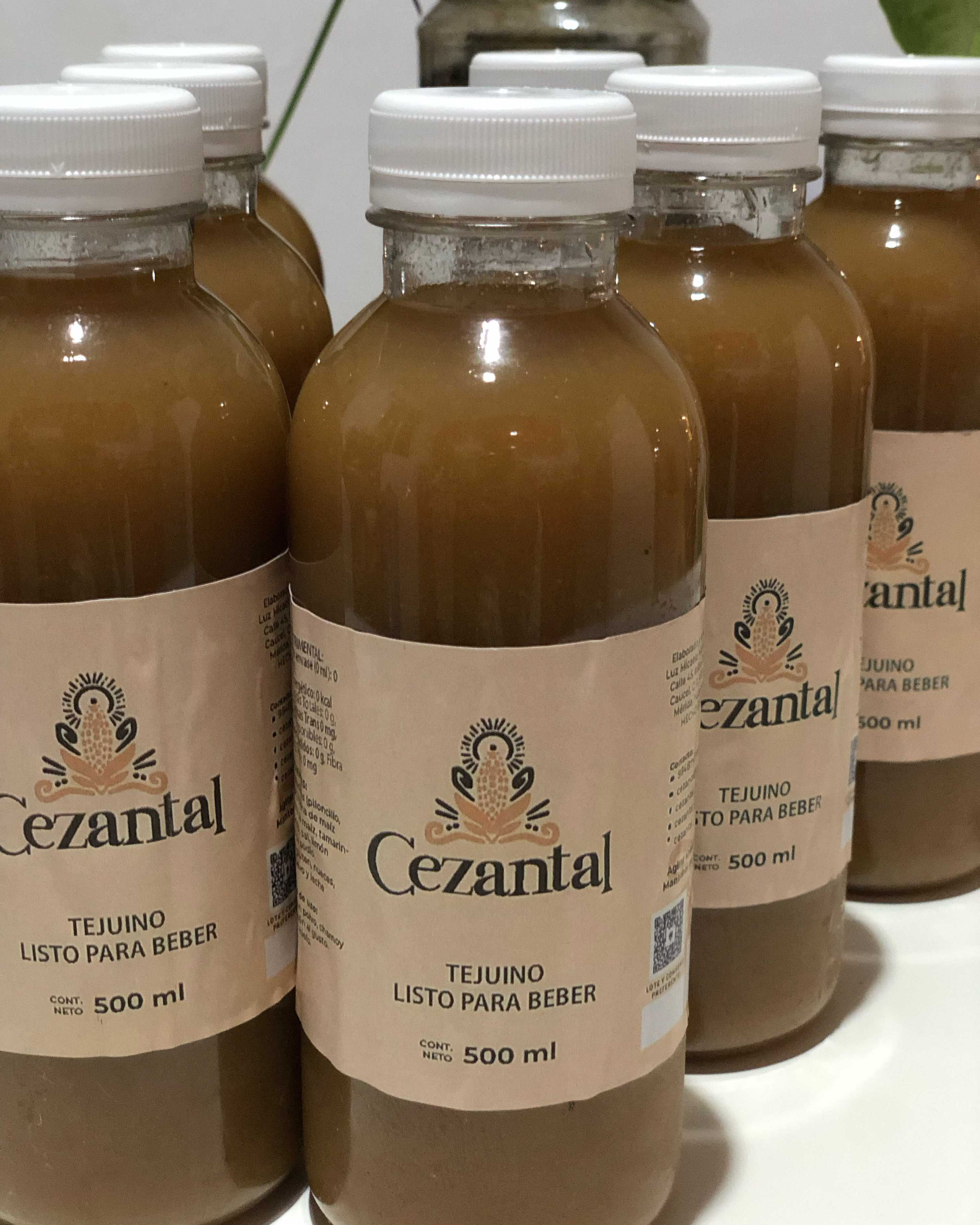 Tejuino listo para beber