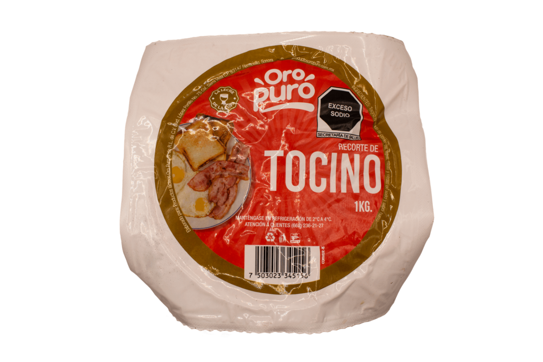 Recorte de tocino
