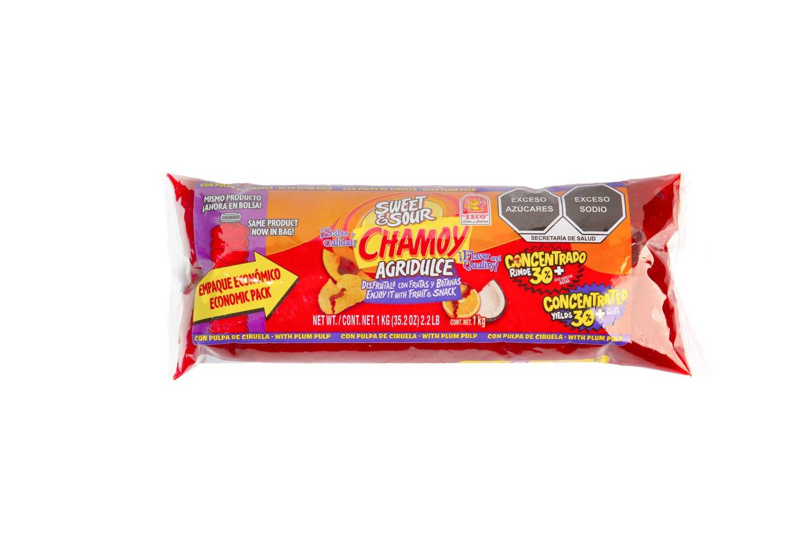 CHAMOY AGRIDULCE CON PULPA DE CIRUELA 1 KG
