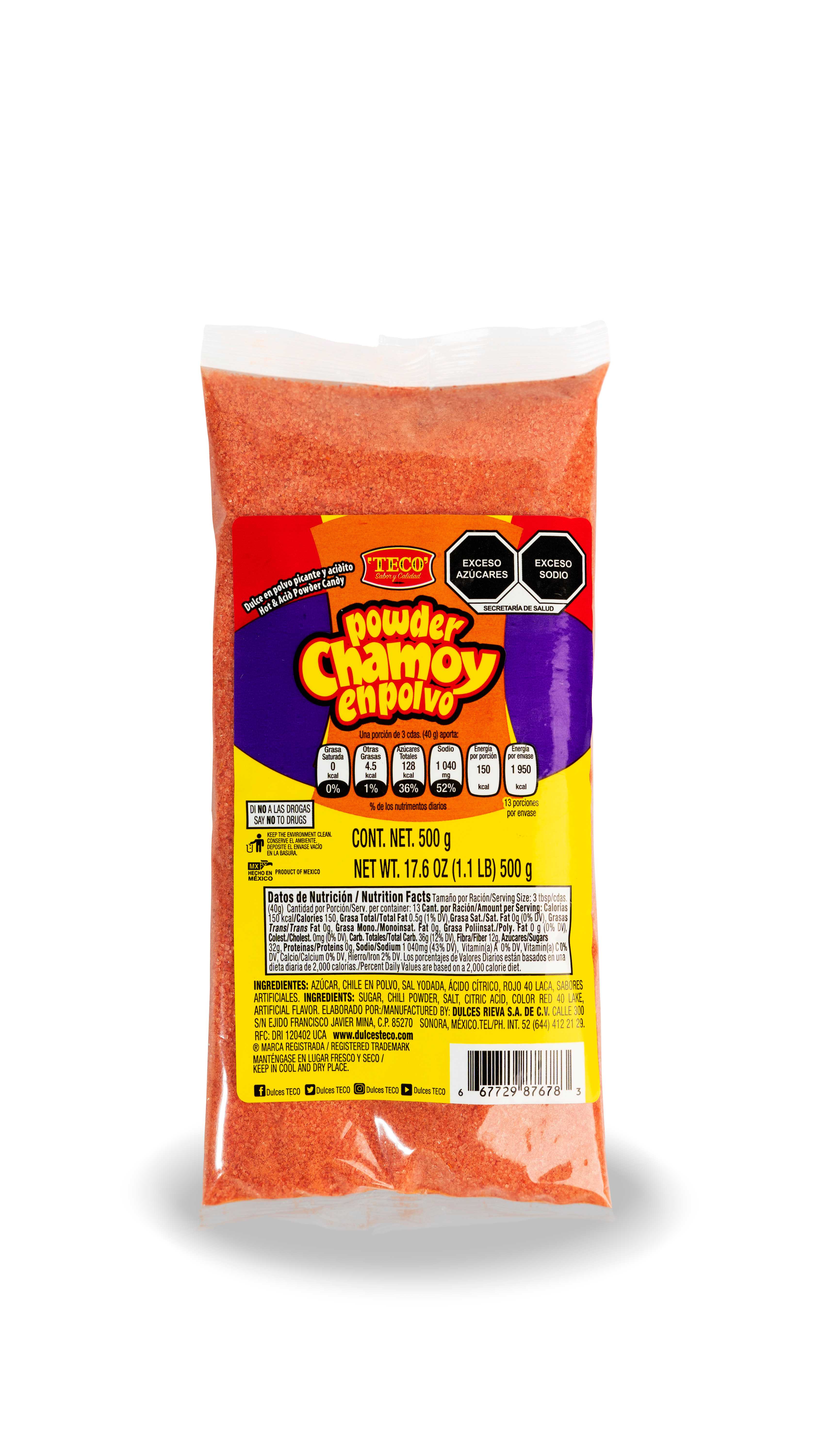 CHAMOY TECO POLVO 500 GRS