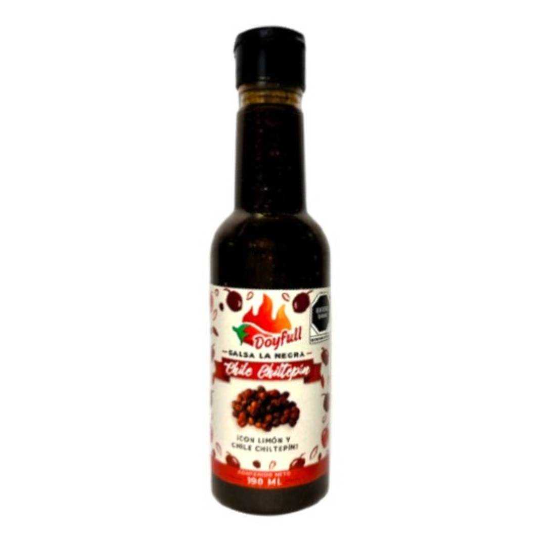 Salsa Doy La Negra Chiltepín 190 ml.