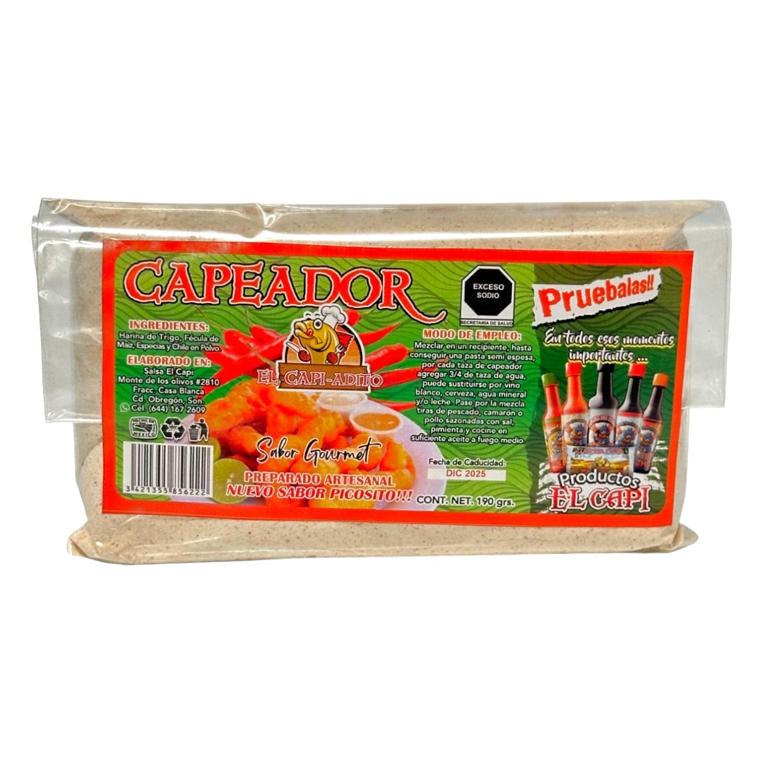 Capeador "El Capi-Adito" Sabor Picoso🌶️ Productos el Capi 190 gr
