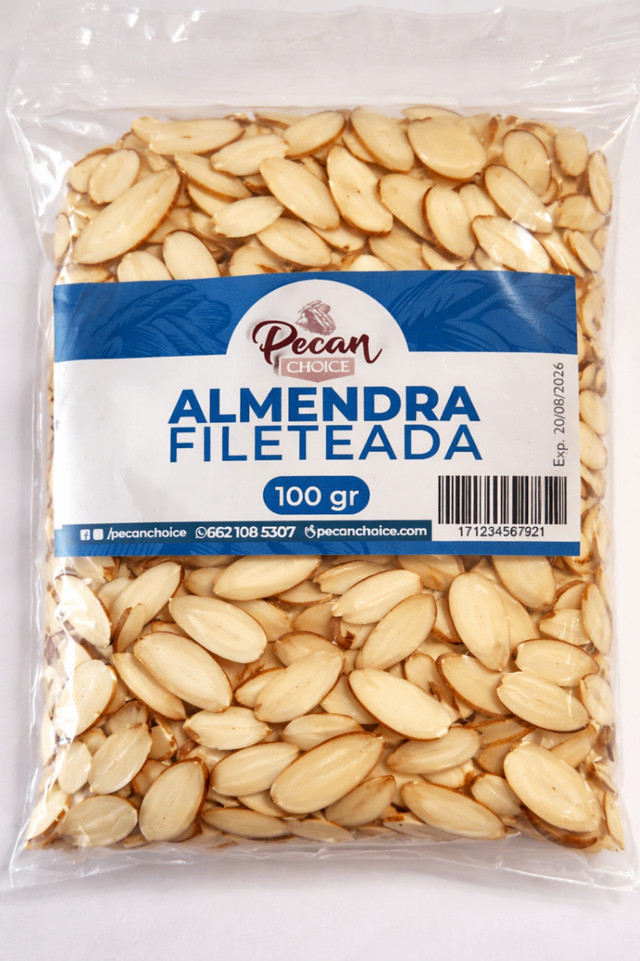 Almendra fileteada 100gr