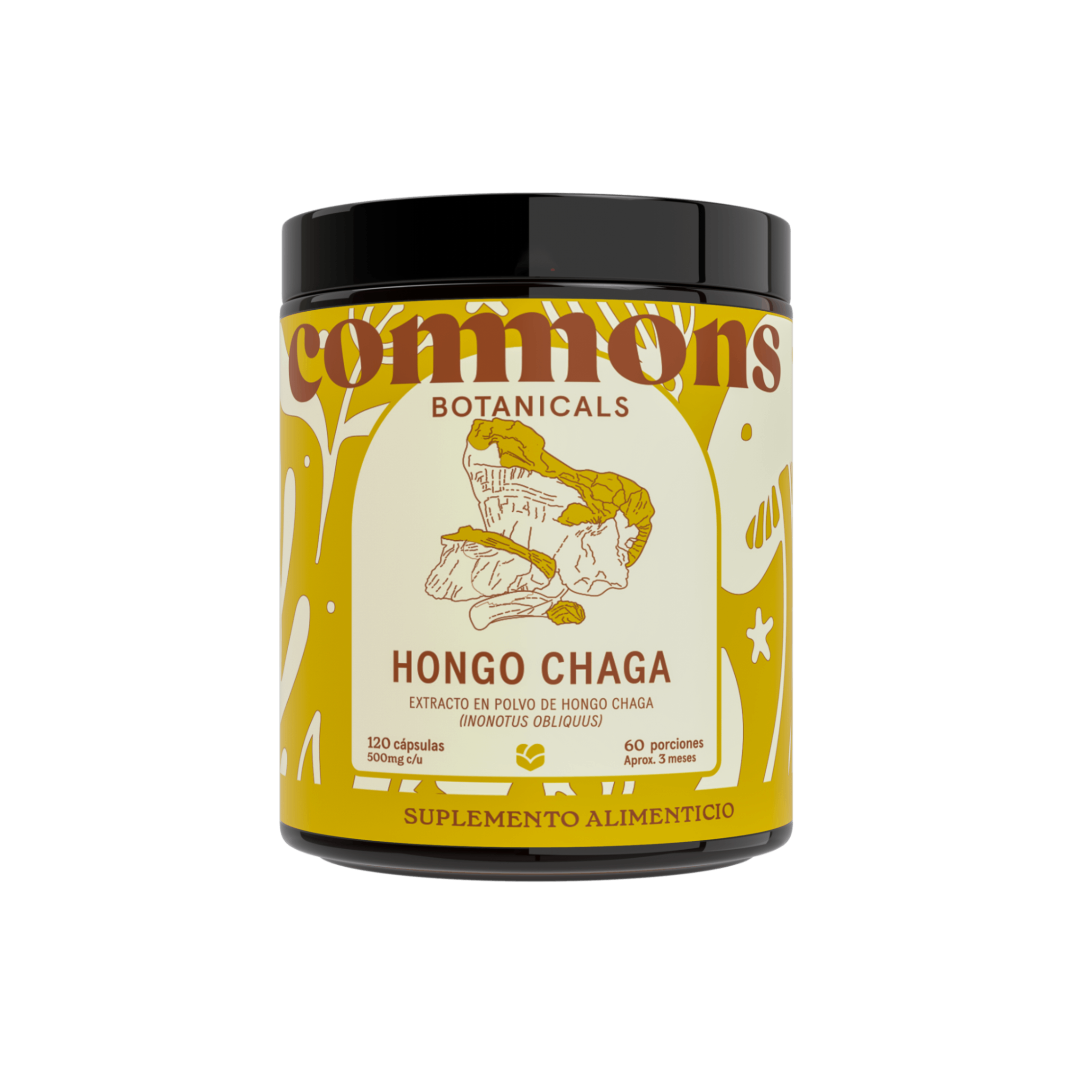 Hongo Chaga 120 Capsulas 