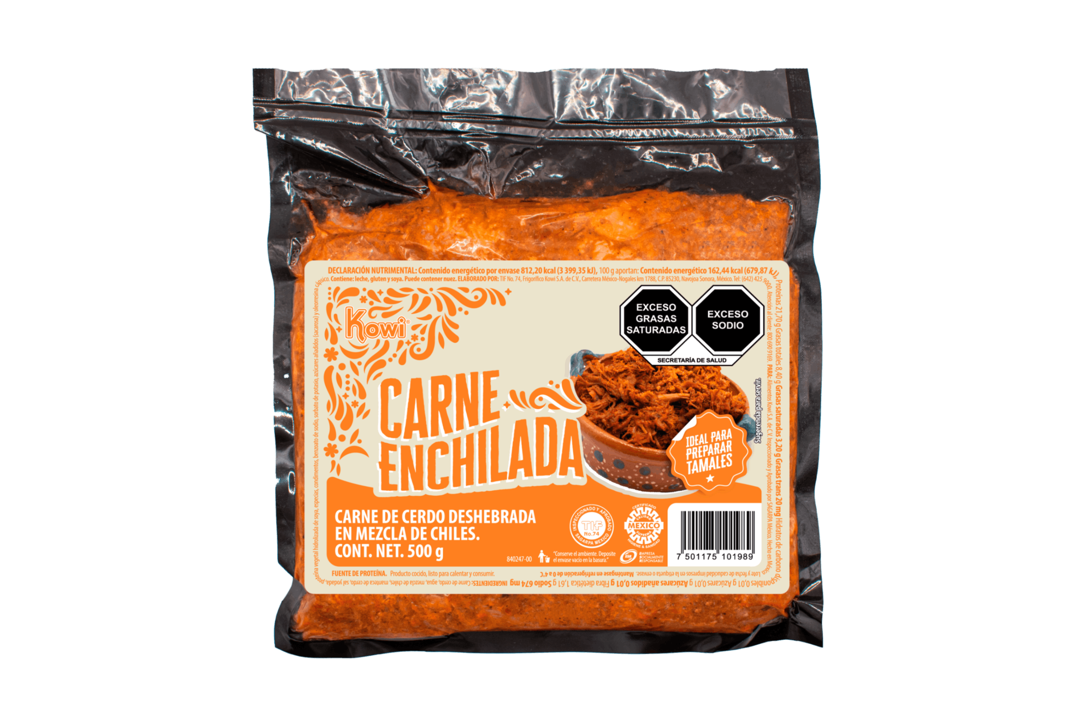 Carne enchilada