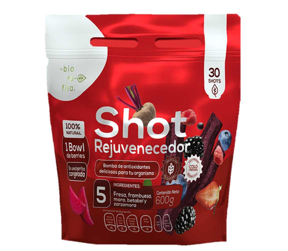 Shot berries rejuvenecedor