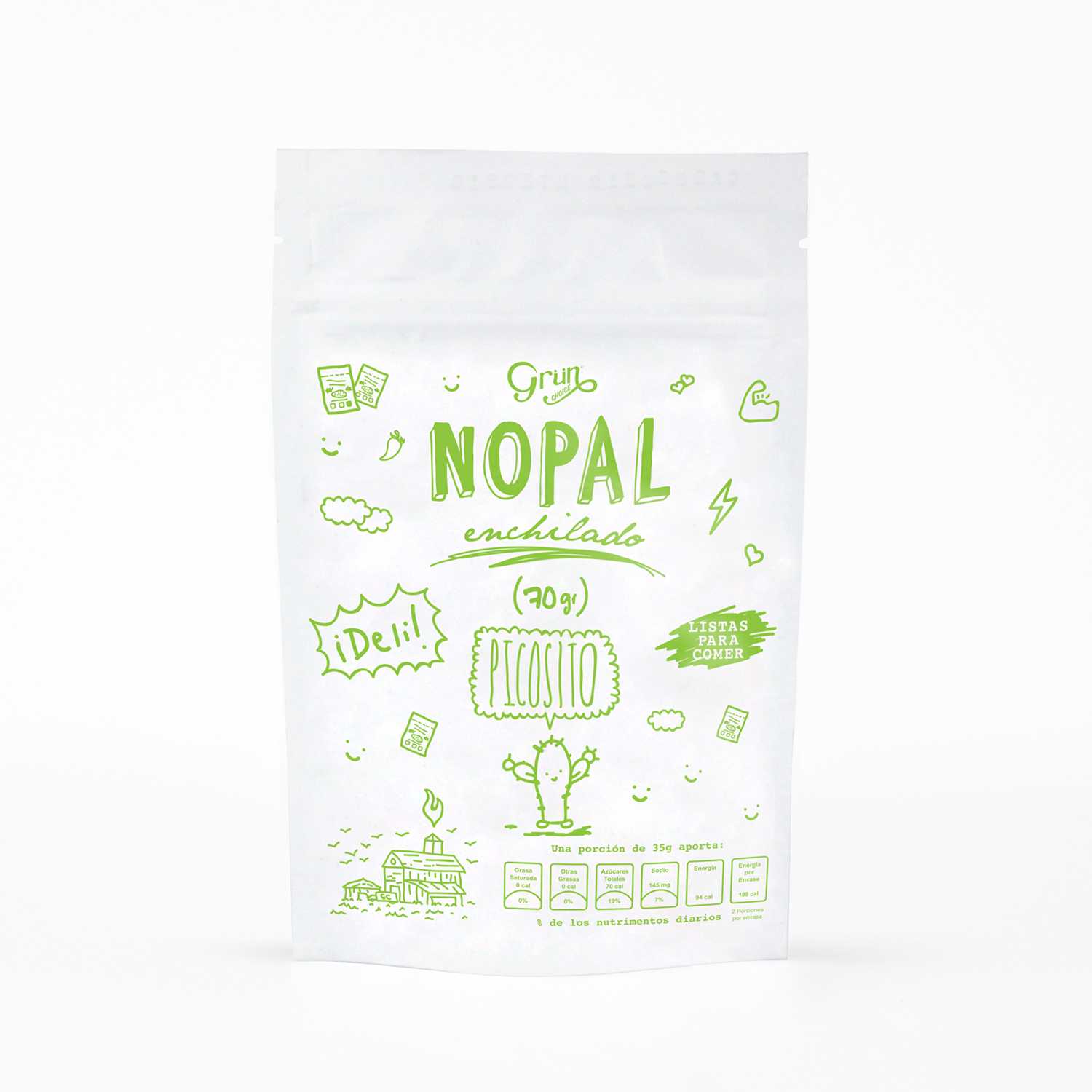 Nopales Enchialdos 70 gr