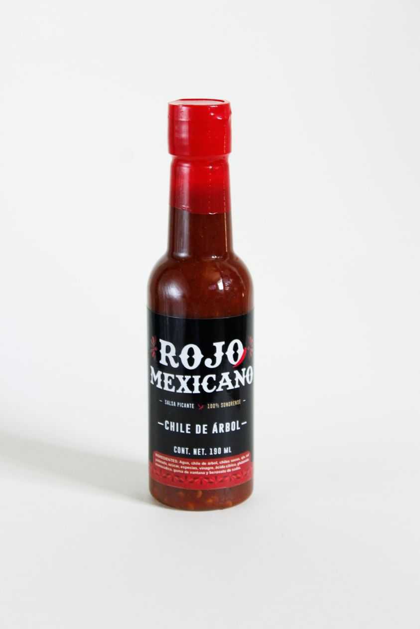 SALSA DE CHILE DE ARBOL
