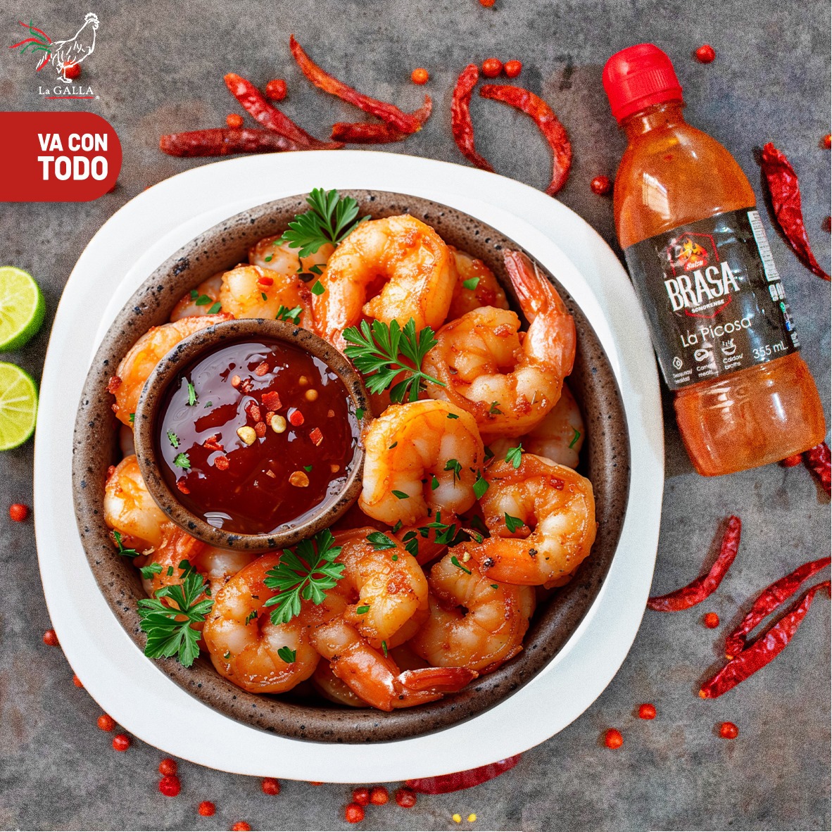 Salsa La Picosa Salsa Brasa 180 ml