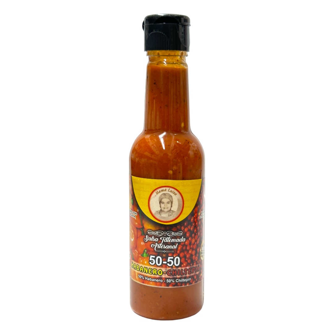 Salsa Habanero - Chiltepín Mamá Luisa 50-50 190 ml